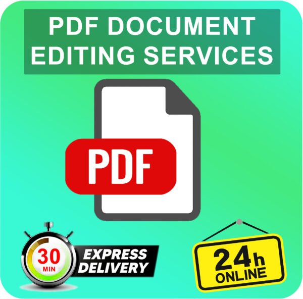 pdf document editing services