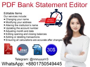Edit and Manage Your Edit Bank Statement Online