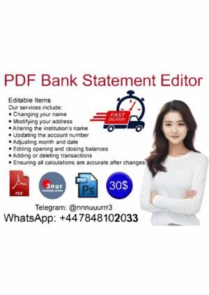 Edit and Manage Your Edit Bank Statement Online