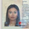 canada passport psd template 2025