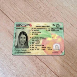 georgia driver license psd template 2025