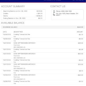 GO2 Bank Statement PDF Download & Editing Service – Fast & Customizable