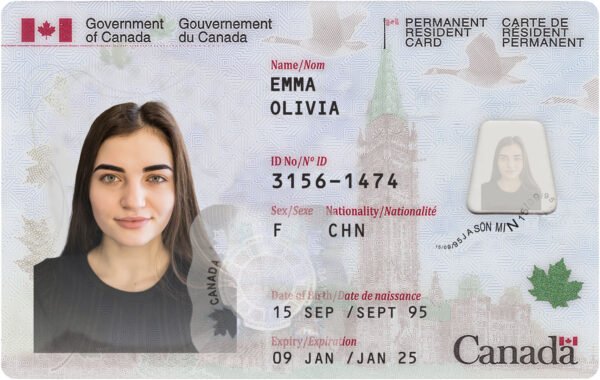 Canada PR Card PSD Template 2025 – Fully Editable & Instant Download - Image 6