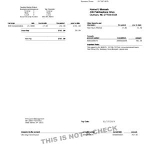 M Squared Management Payslip Download & Editing Service