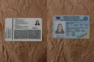 Philippines Driver's License V2 PSD Template - Editable, High-Quality Design