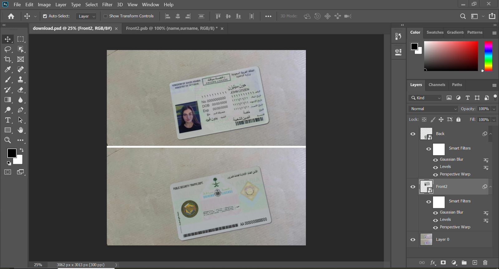  PSD Template Preview
