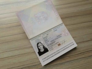 Serbia Passport PSD Template - Editable, High-Quality Design
