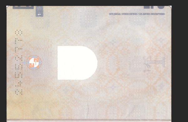 Lithuania Passport PSD Template - Editable, High-Quality Design - Image 4