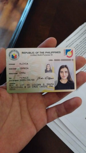 Philippines ID Card PSD Template - Editable and high quality Design