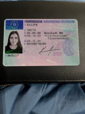 Germany Driving Licence PSD Template 2021 – Fully Editable & Instant Download