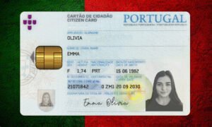 Portugal ID Card PSD Template - Editable, Multi-Purpose Design