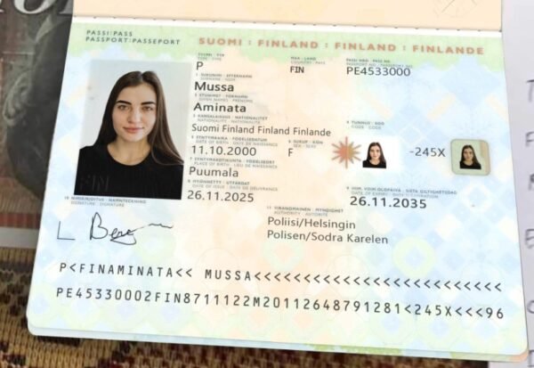 Finland Passport V1 PSD Template  – Fully Editable & Instant Download - Image 3