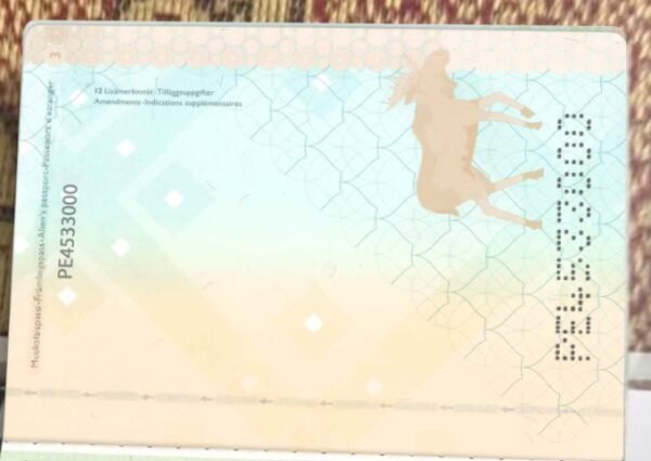 Finland Passport V1 PSD Template  – Fully Editable & Instant Download - Image 4