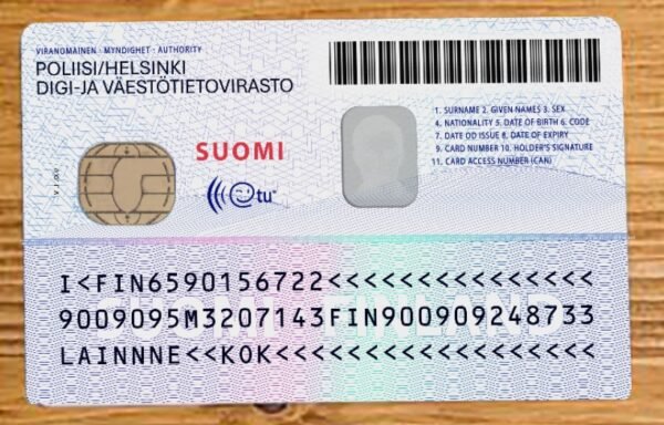 Finland ID Card PSD Template (Version 2) – Fully Editable & Instant Download - Image 3