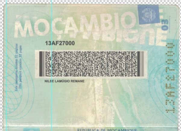 Mozambique Passport PSD Template (Version 2) – Fully Editable & Instant Download - Image 5