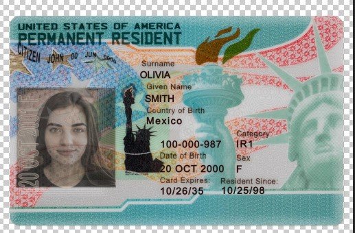 USA Green Card Resident Permanent V3 PSD Template (Version 3) – Fully Editable & Instant Download - Image 5