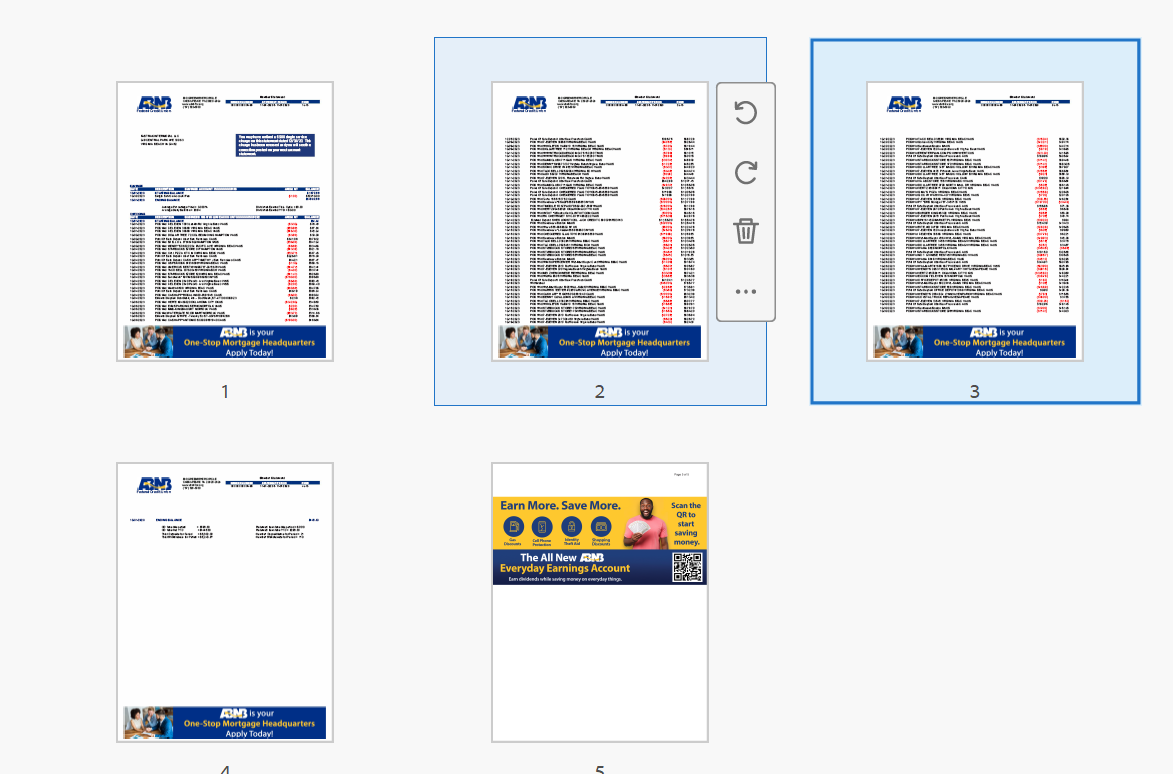 ABNG USA Bank Statement PDF Template – Fully Editable & Instant Download - Image 5