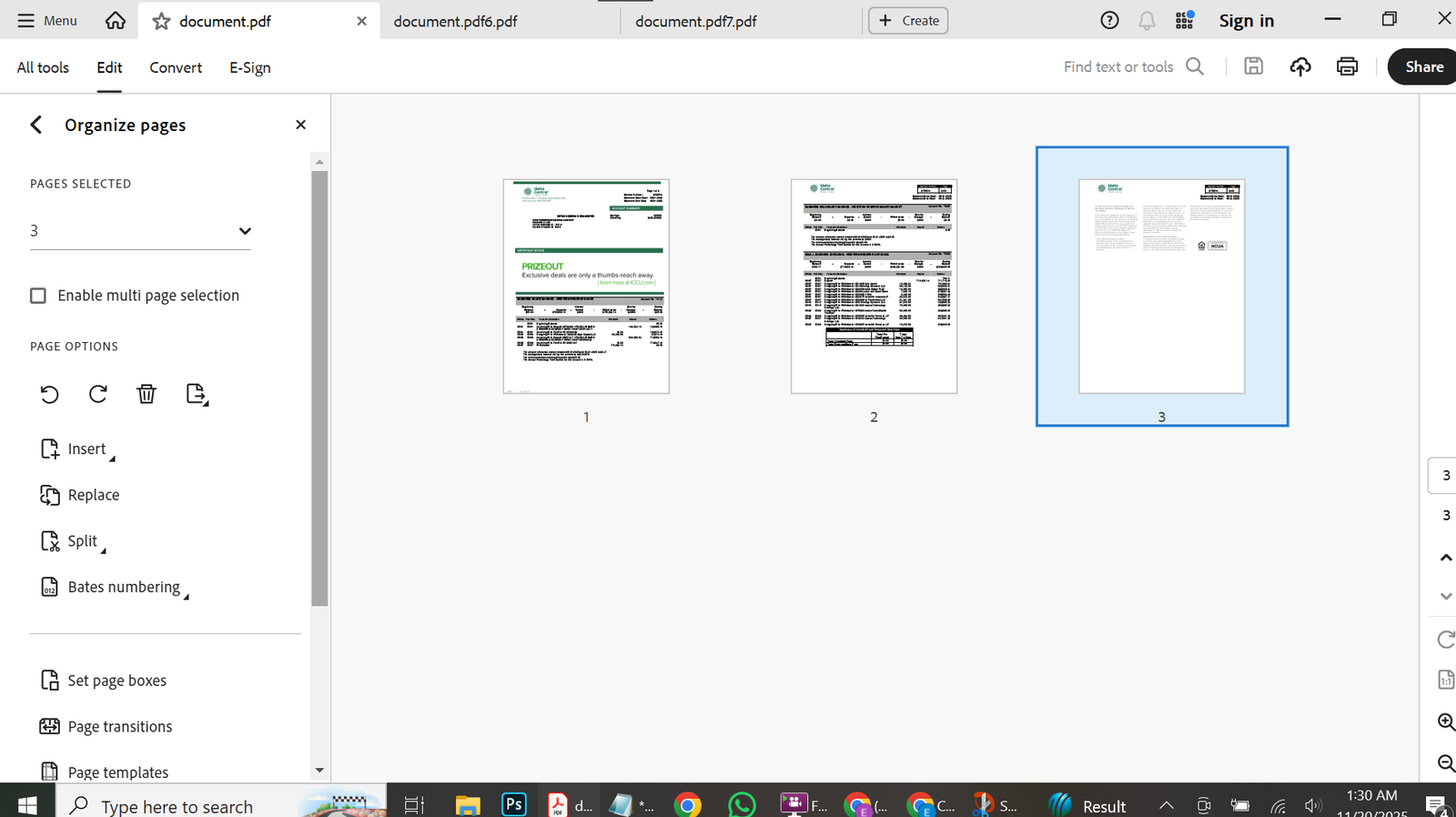 USA Idaho Central Credit Union Bank Statement Editing PDF Service Combo Pack - Image 5